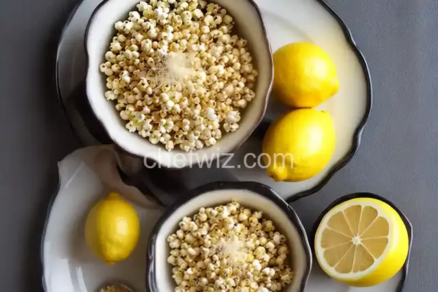 Lemon, Parmesan and Black Pepper Popcorn