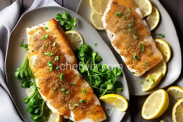 Lemon Pepper Cod