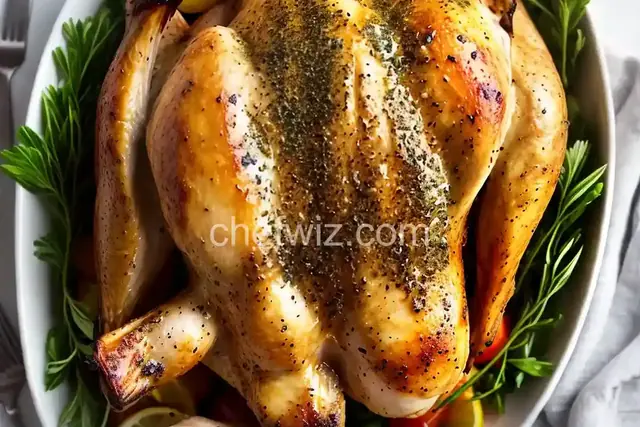 Lemon-Pepper Roast Chicken