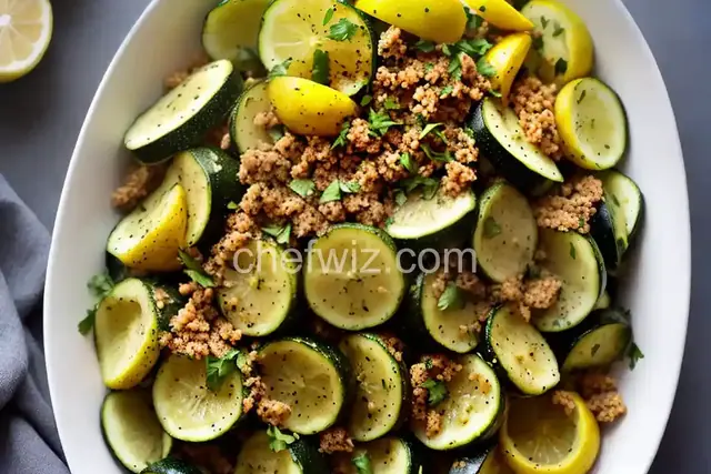 Lemon Pepper Zucchini