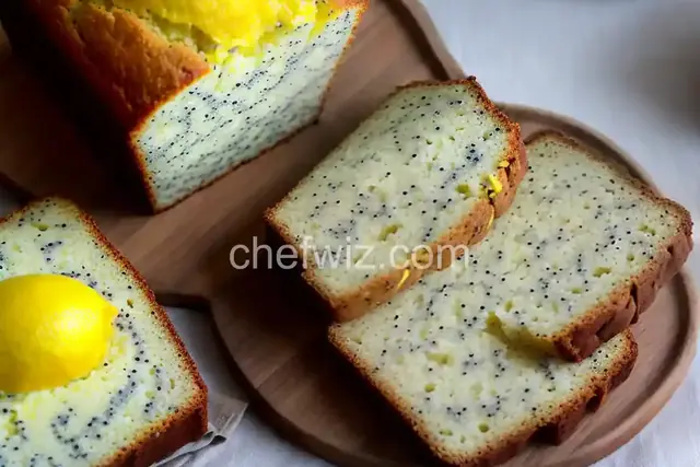 Lemon Poppy Seed Amish Friendship Bread