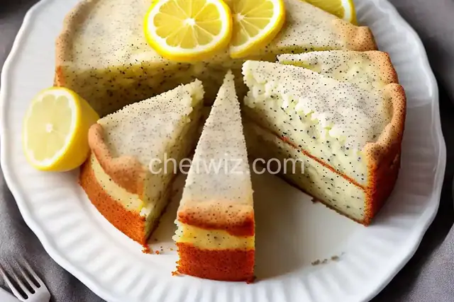 Lemon Poppy Seed Cake