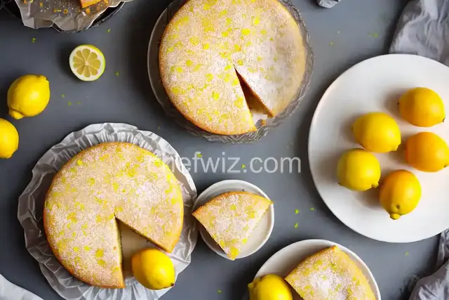 Lemon Poppy Seed Quick Cake