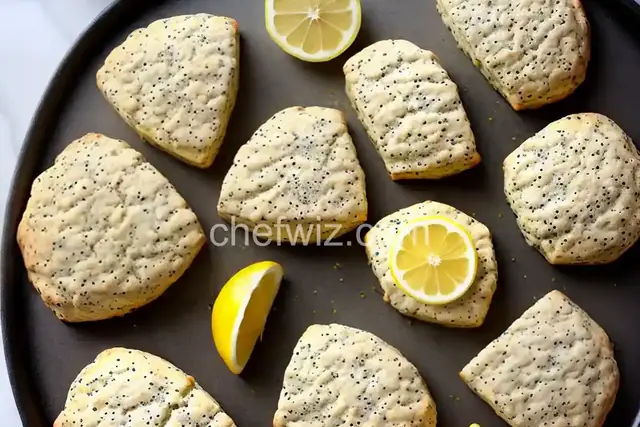 Lemon Poppy Seed Scones