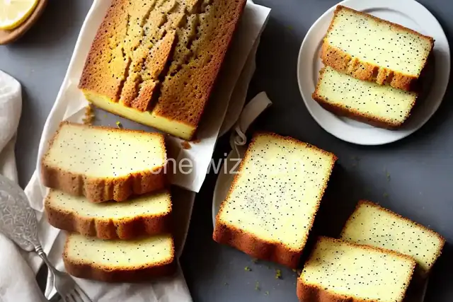 Lemon Poppyseed Pound Cake