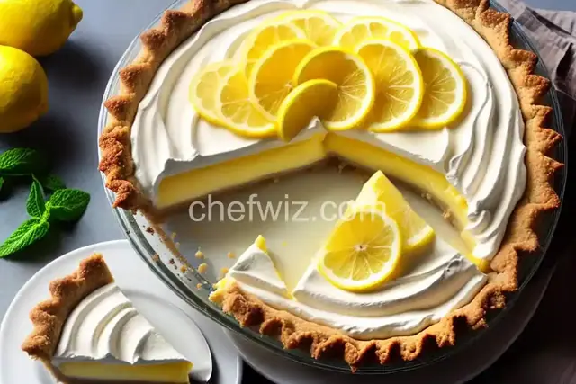 Lemon Pudding Pie