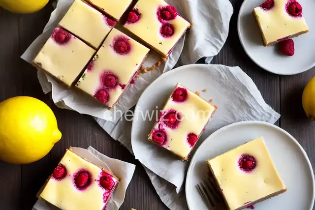 Lemon-Raspberry Cheesecake Bars