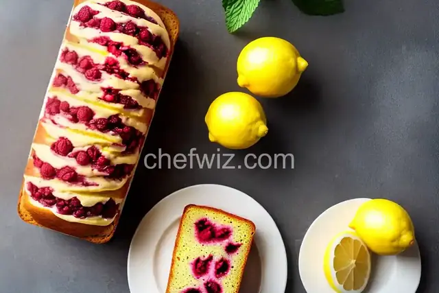 Lemon Raspberry Loaf