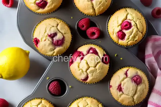 Lemon Raspberry Muffins
