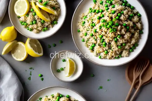 Lemon Rice with Peas