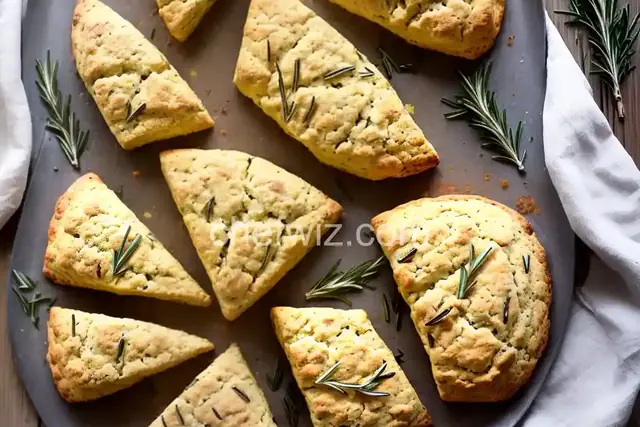 Lemon Rosemary Scones Recipe