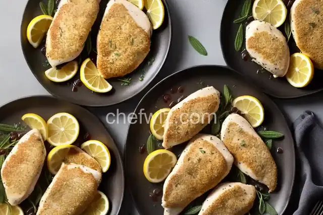 Lemon-Sage Chicken Cutlets