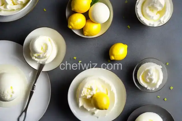 Lemon Sorbet