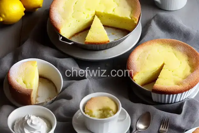 Lemon-Soufflé Pudding Cake