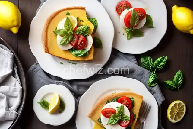 Lemon Torta Caprese