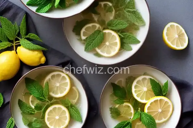 Lemon Verbena Mint Detox Tea