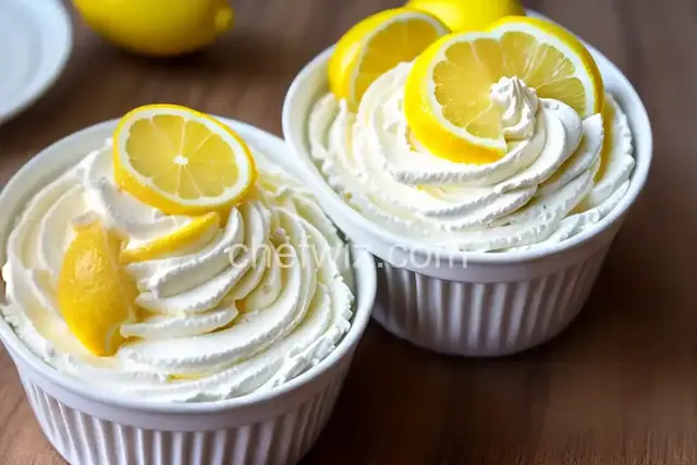 Lemon Whipped Cream Recipe
