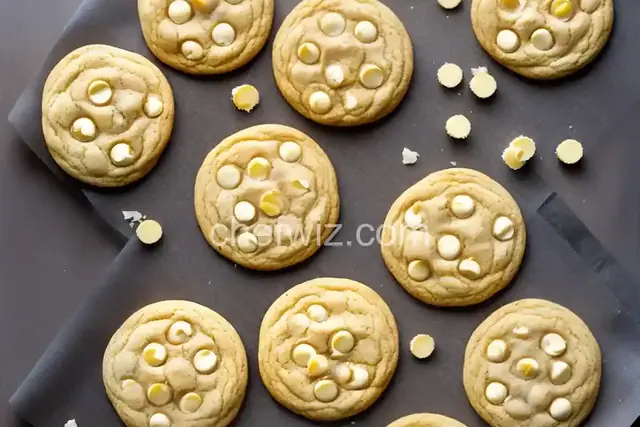Lemon White Chocolate Chip Cookies
