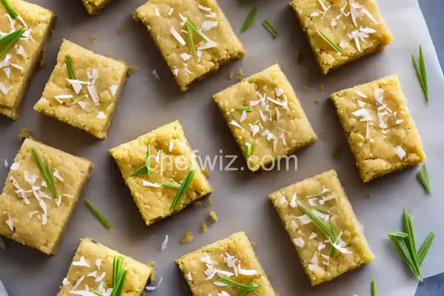 Lemongrass Bars with Coconut Shortbread Crust