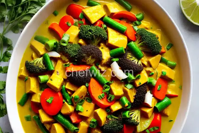 Lemongrass and Coconut Curry with Summer Vegetables