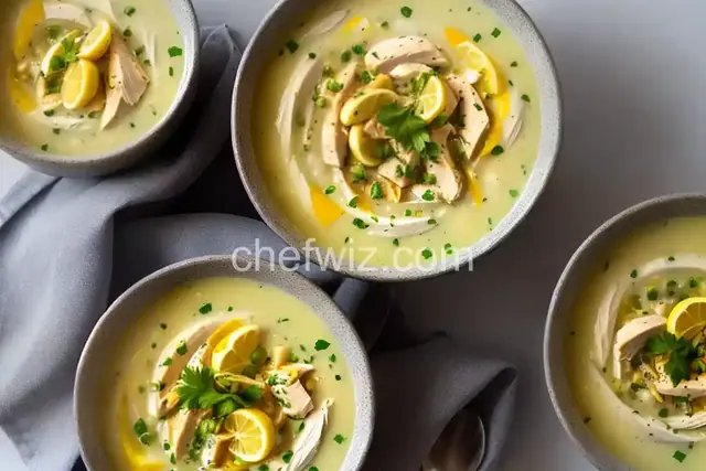 Lemony Chicken and Rice Soup (Avgolemono)