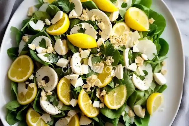 Lemony Hearts of Palm Salad