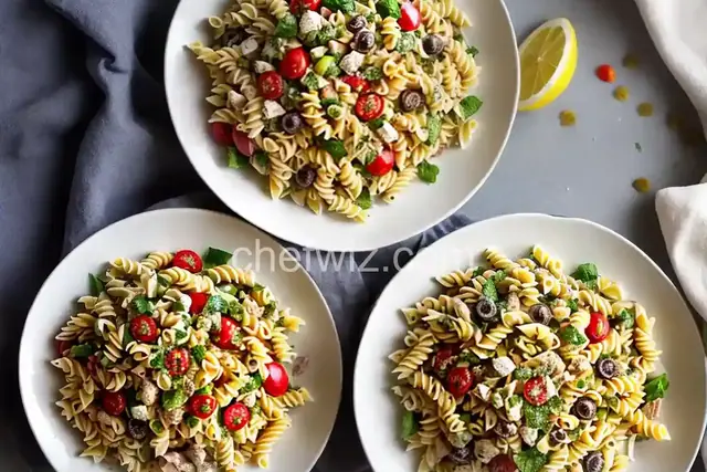 Lemony Pasta Salad With Crisped Capers