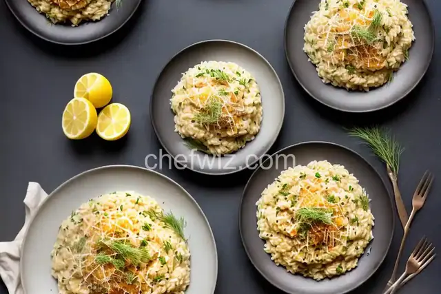 Lemony Risotto With Fennel and Parmesan