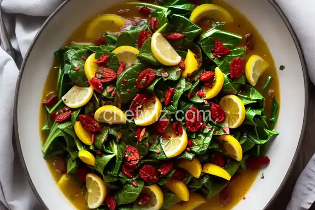 Lemony Sautï¿½ed Swiss Chard