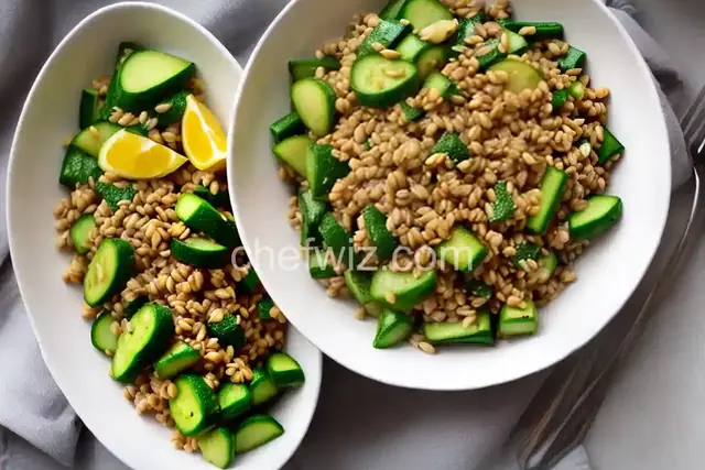 Lemony Spring Vegetable and Barley Bowl