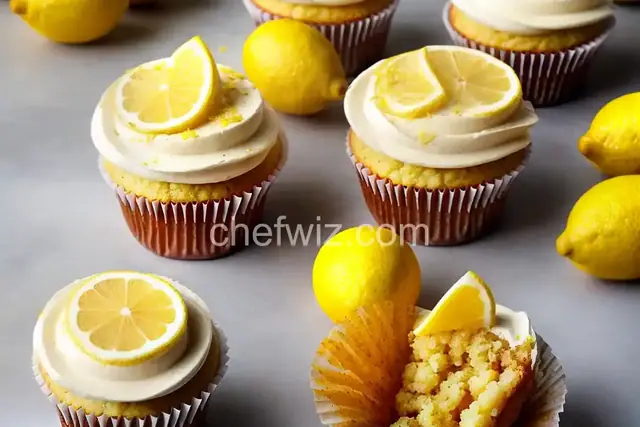 Lemony Sunshine Cupcakes