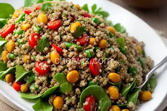Lentil, Quinoa, and Mung Bean Salad