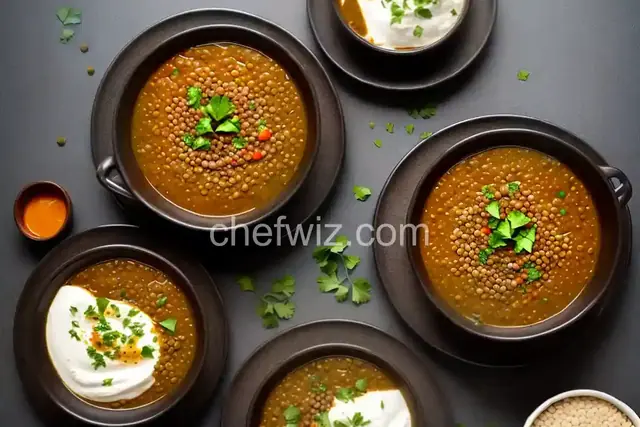 Lentil Soup with Beef