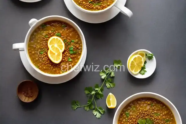 Lentil Soup with Lemon