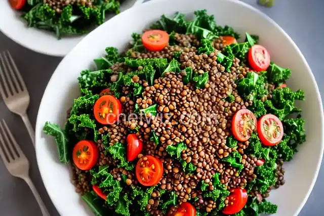 Lentil and Kale Salad