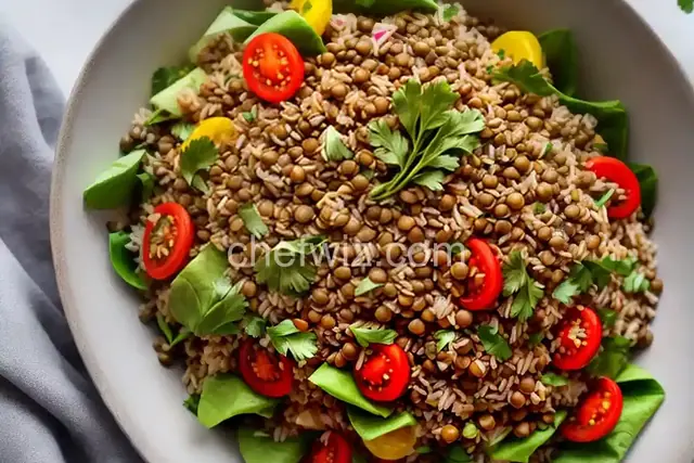 Lentil and Rice Salad