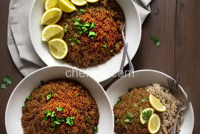 Lentils and Rice with Fried Onions (Mujadarrah)