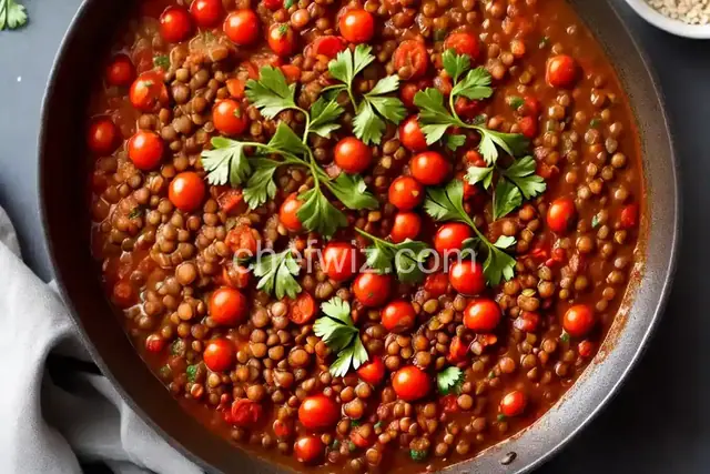 Lentils with Tomatoes