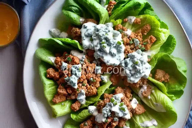 Lettuce Wedges With Blue Cheese Dressing