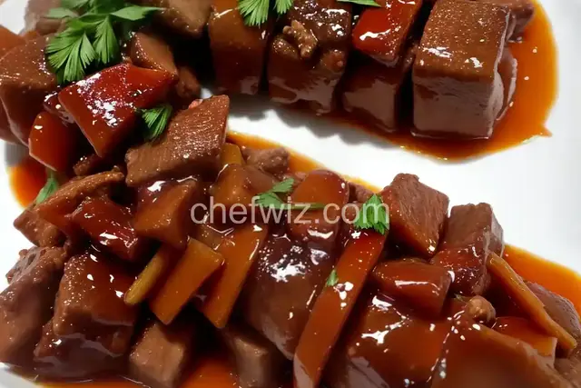Liempo tim (Chinese style of Pata Tim)