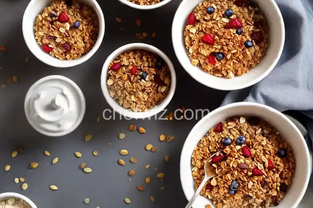 Light Fruit and Nut Granola