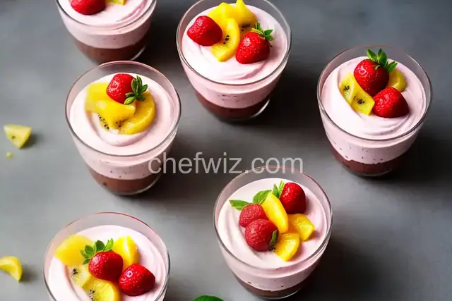 Light and Easy 5-Minute Fruit Mousse