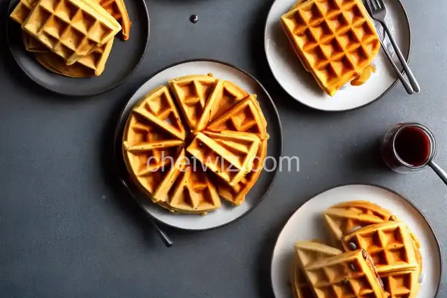 Light and Fluffy Vegan Waffles