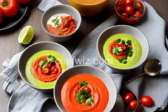 Light and Fresh Mexican Gazpacho
