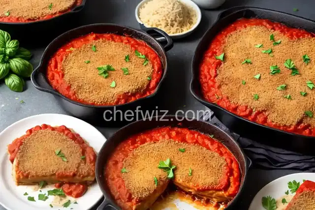 Lightened Chicken and Eggplant Parmesan