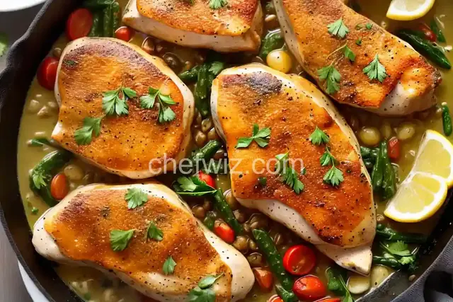 Lightened-Up Chicken Piccata