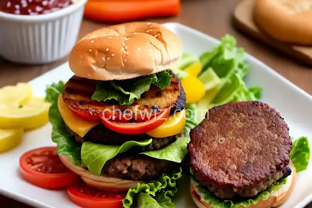 Li'l Woody's Farmers Market Burger