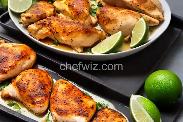 Lime Chicken Tequila Tailgate