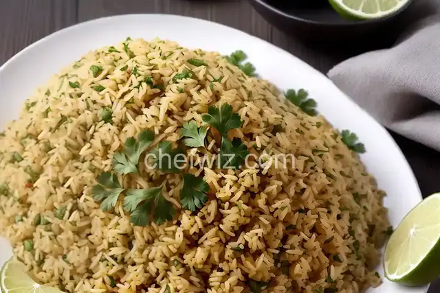 Lime Cilantro Rice