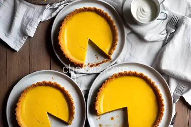 Lime Curd Tart